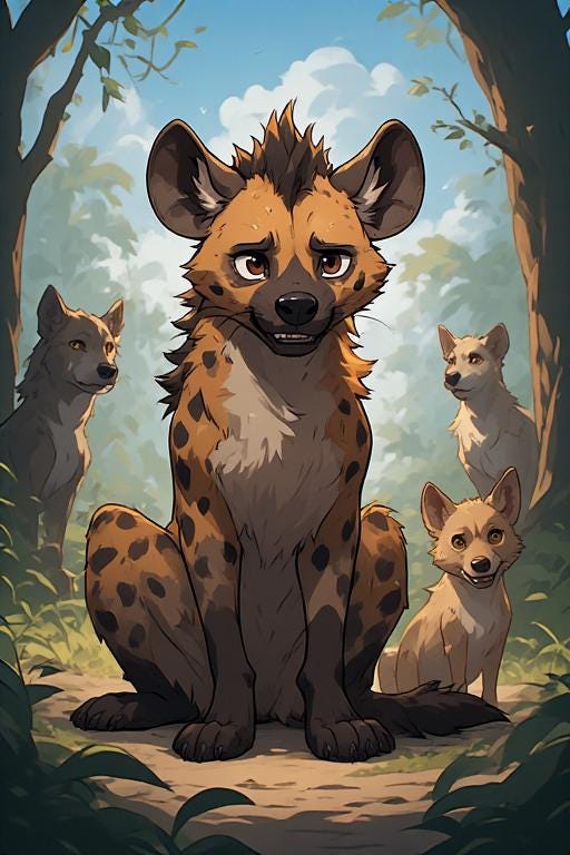 THEY TRIED TO INFECT HIM: Watch This Hyena Get the Last Laugh.