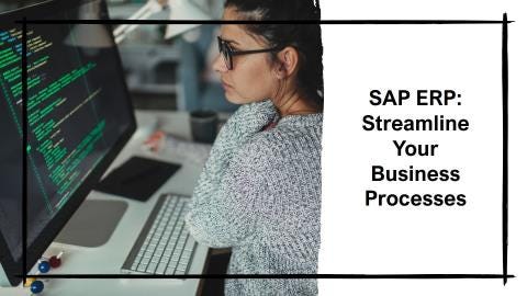 What is SAP ERP used for?