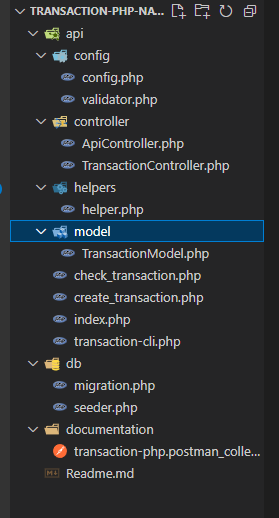 How to make REST API in PHP Native and MYSQL. Study Case : Transaction API