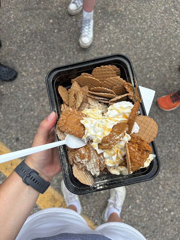 Ice Cream Nachos from Junk Food and Friends