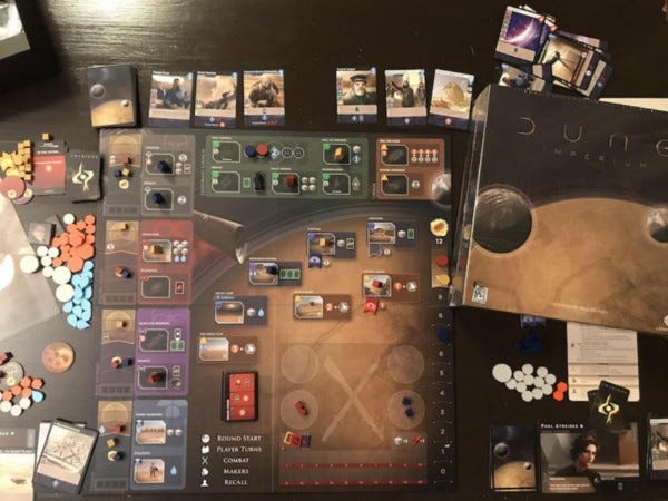 Dune: Imperium board game overview