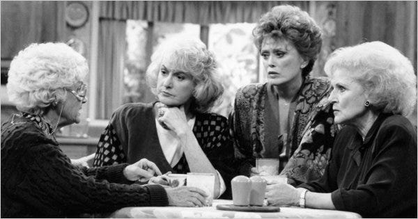 The Golden Girls serious topics
