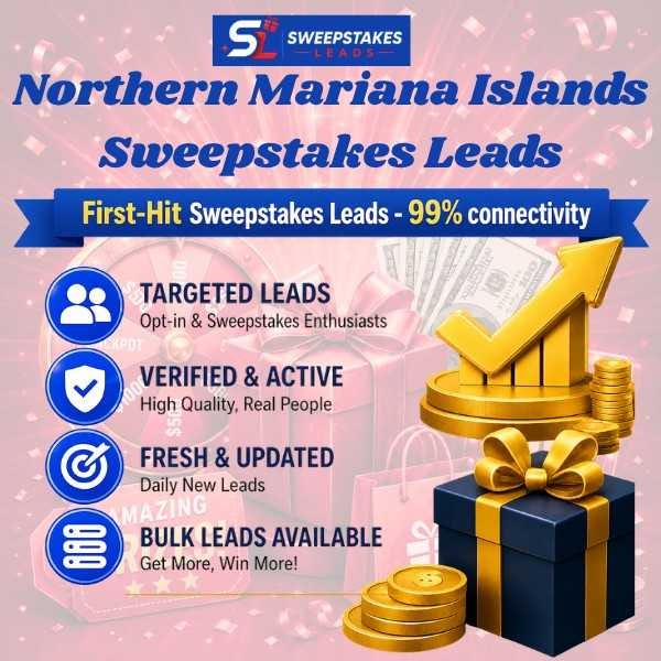 Northern Mariana Islands Sweepstakes Leads