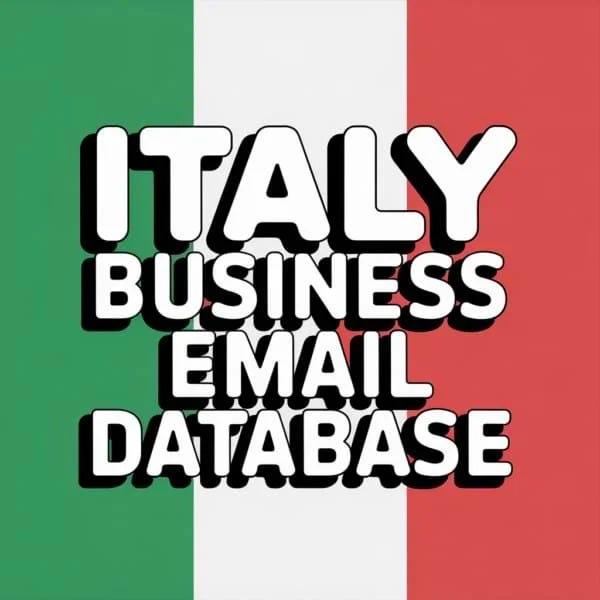 Italy Business Email List Database