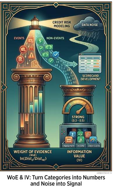 Weight of Evidence and Information Value: A Beginner’s Guide Credit Scoring and Feature Selection