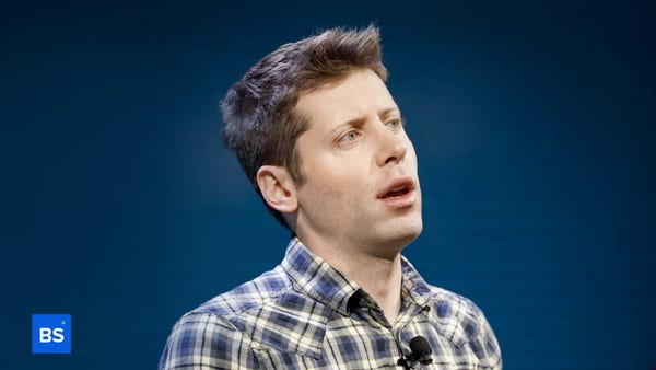 A photo of Sam Altman, CEO of Worldcoin