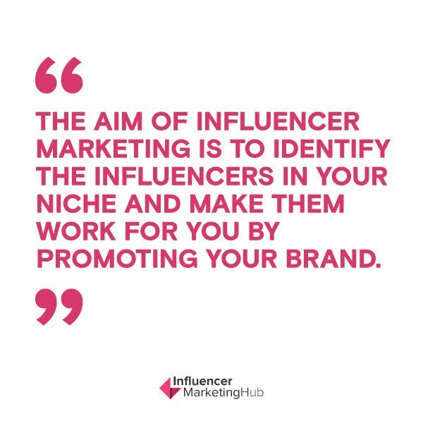 Democratizing Influencer marketing and branded content.
