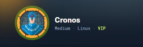 Cronos — HTB Writeup
