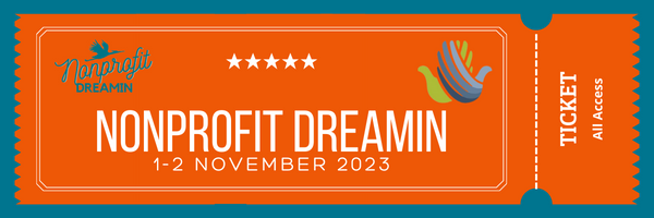 Sample ticket to Nonprofit Dreamin