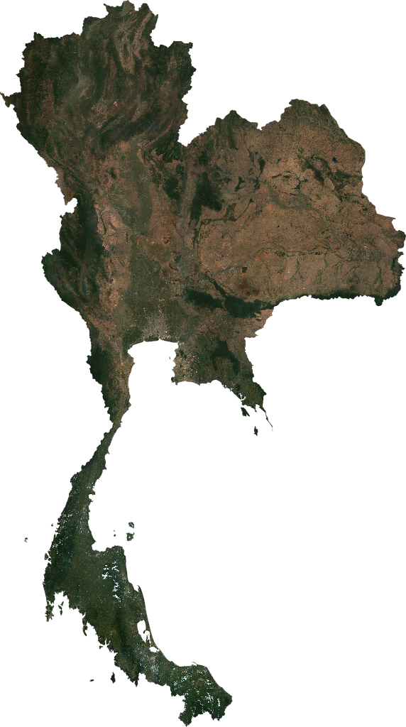 Clip Satellite Image by Country