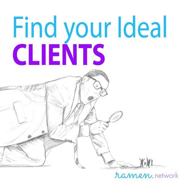 Finding your ideal client as a freelancer