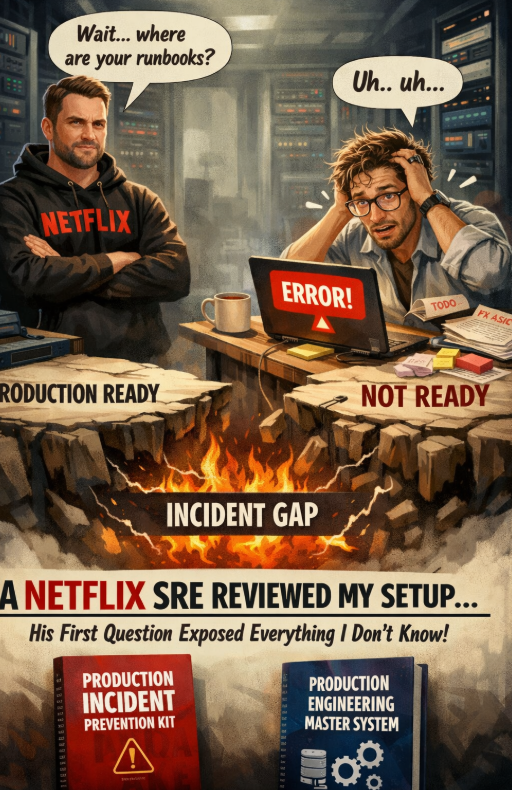 A Netflix SRE Reviewed My Production Setup. His First Question Exposed Everything I Don’t Know.