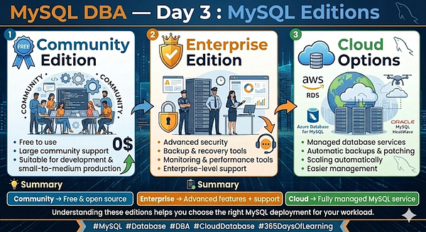 MySQL Editions — Understanding the Different Options