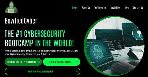 Pros and Cons of the BowTied Cyber Bootcamp. Is