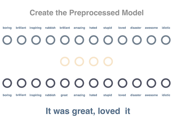 Building preprocessed model