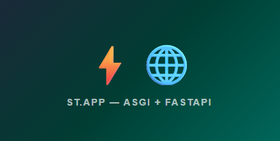 Streamlit Now Has a Full ASGI Entry Point — You Can Mount FastAPI Routes Inside It