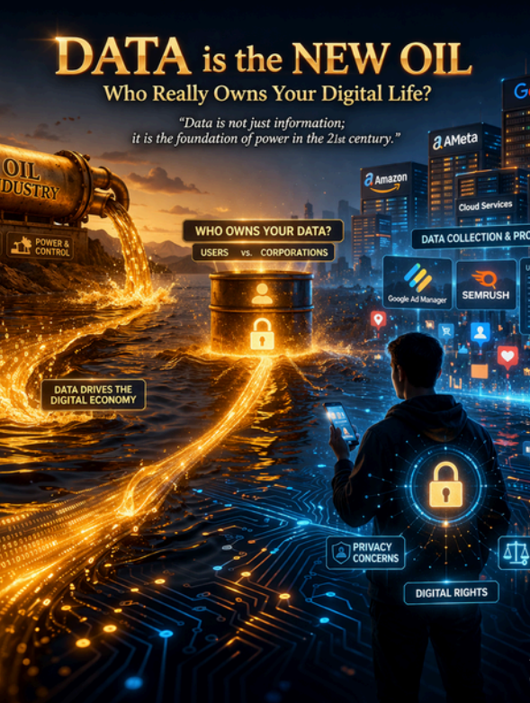 DATA IS THE NEW OIL: WHO REALLY OWNS YOUR DIGITAL LIFE?
