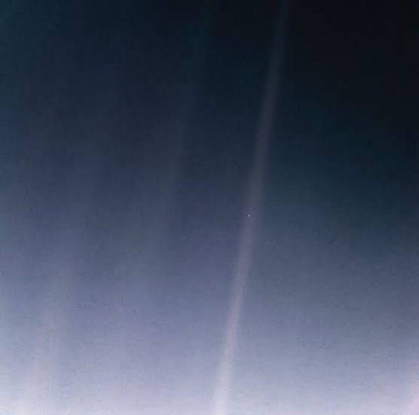 pale blue dot