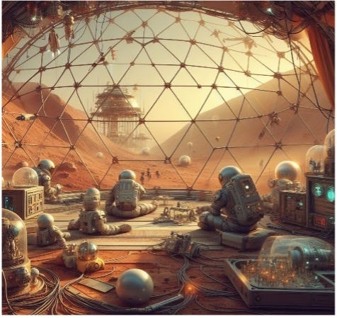 From Dust to Domes: Creating Habitats on Mars- Aadyant Nyayapati