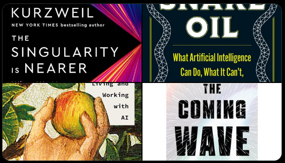 Top selling books on AI available on Amazon and Audible [Free 30 day trial]