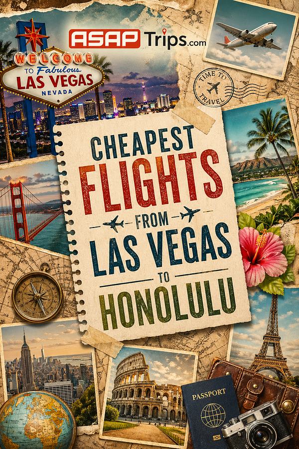 Cheapest Flights from Las Vegas to Honolulu — 2026 Travel Guide
