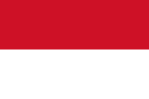 Okyanusya Vizesiz Ülkeler endonezyo bayrağı