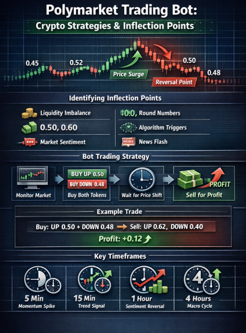 Polymarket Trading Bot: Crypto Market Strategies and Inflection Point Analysis