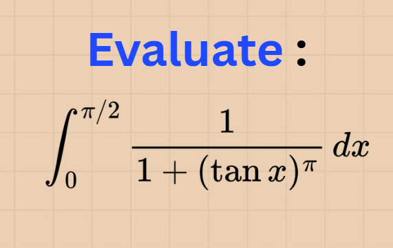 Hidden Symmetry in a Tangent Integral