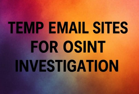 Websites that will provide temporary/disposable emails for free