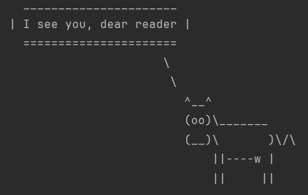Drawing ASCII Art in Python