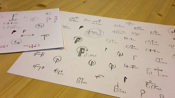 Croquis des logo