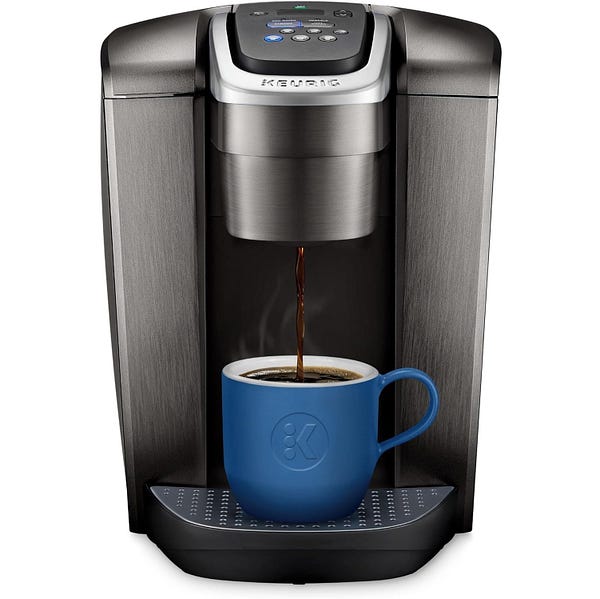 Keurig K-Elite Single Serve K-Cup Pod Coffee Maker, with Strength and Temperature Control, Iced Coffee Capability, 8 to 12oz Brew Size, Programmable — Best Coffee Makers for Airbnb Reviews — WALFOSBRAND.COM