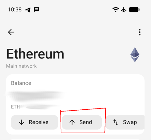 From ETH in Tangem wallet to NTMPI in Keplr wallet in 30 steps (images).
