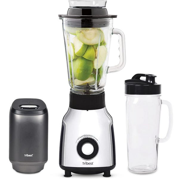 Tribest Glass Personal Vacuum Blender PBG-5001-A Antioxidation Vacuum Blender —Best Glass Food Processors — WALFOSBRAND.COM