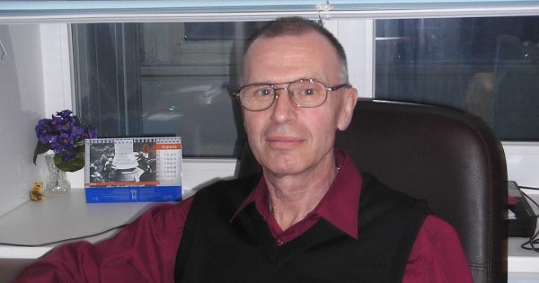 Dr. Vladimir Uglev, retired Russian chemist and former ‘Novichok’ developer