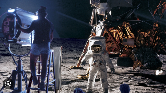 “The Lunar Mirage: Unraveling the Moon Landing Hoax”