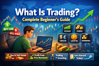 What Is Trading? Beginner’s Guide to Forex, Crypto & Stock Trading
