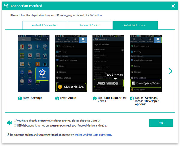 Enable USB debugging on your Samsung Z Flip3