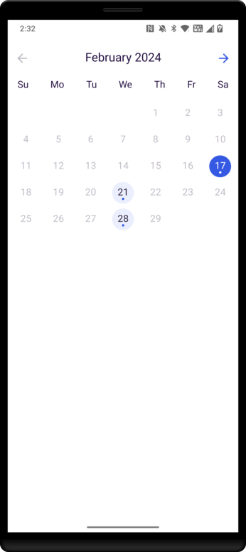 Building a Customizable Calendar with Jetpack Compose