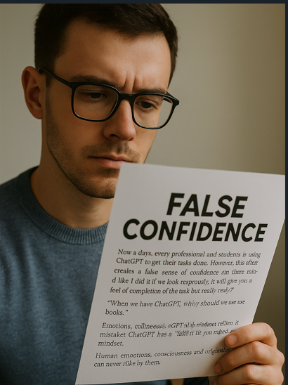 False Confidence of AI