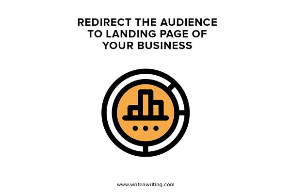 Business Operations, Landing Page, Audience Redirection