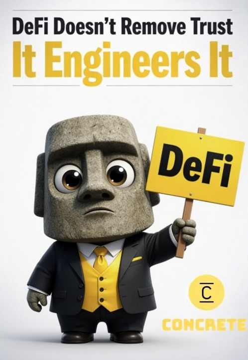 DeFi Doesn’t Remove Trust — It Engineers It