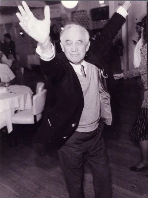 Image of Morrie Schwartz Dancing