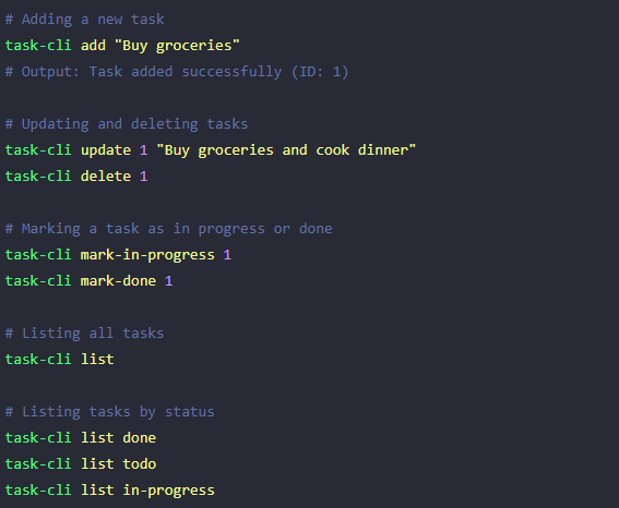 Construye un Task Tracker con Node.js y JavaScript