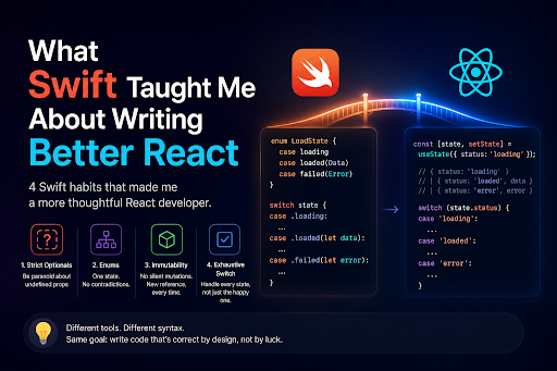 What Swift Taught Me About Writing Better React