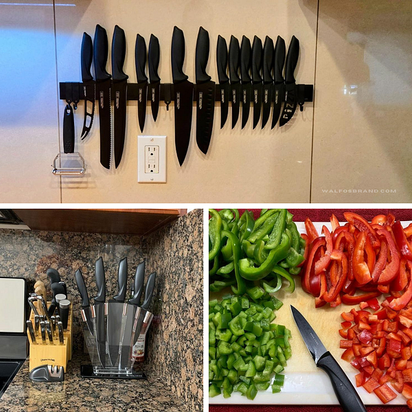 Home Hero Stainless Steel Kitchen Knives — Best overall — knife sets amazon