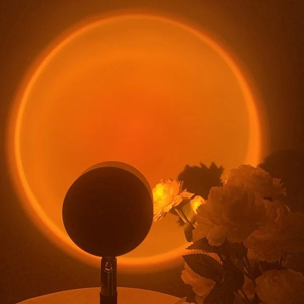 LED Sunset Lamp By Well Being For Life