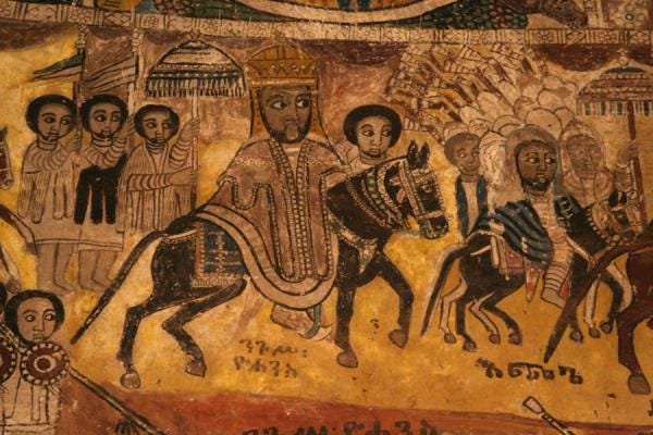 A king of Aksum, circa 500 CE