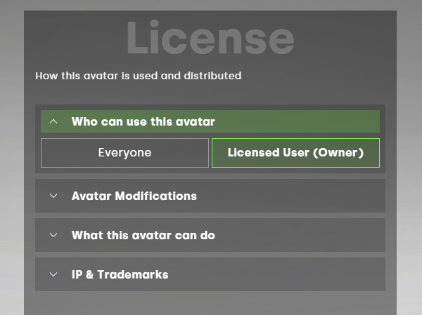 VIPE Mint VRM, License and IP Rights