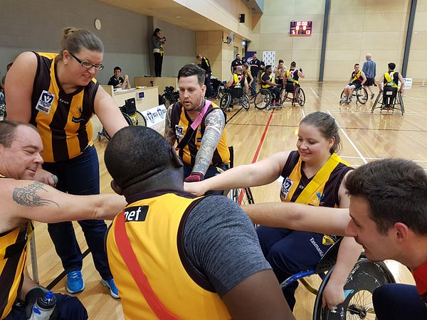 Sporting Chance Magazine Wheelchair Football